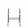 Premium Resin Folding Chair, 4-Pack, White