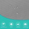 13*8FT gray retractable awning aluminum alloy bracket polyester cloth retractable