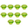 Protective cover against pests green vegetables Small snail plant cover Green plant pot holder bottom
